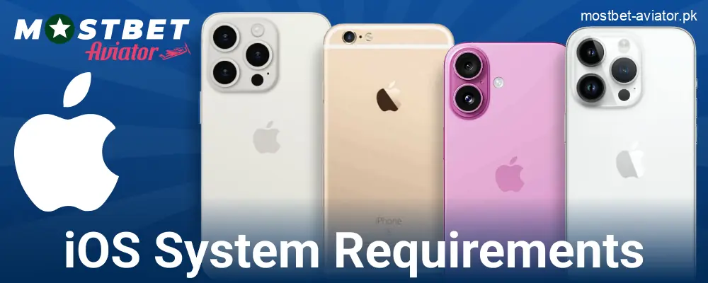 Technical Requirements for Mostbet Aviator PK iOS App