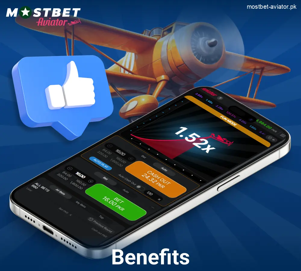 Perks of the Mostbet Aviator App for Pakistanis