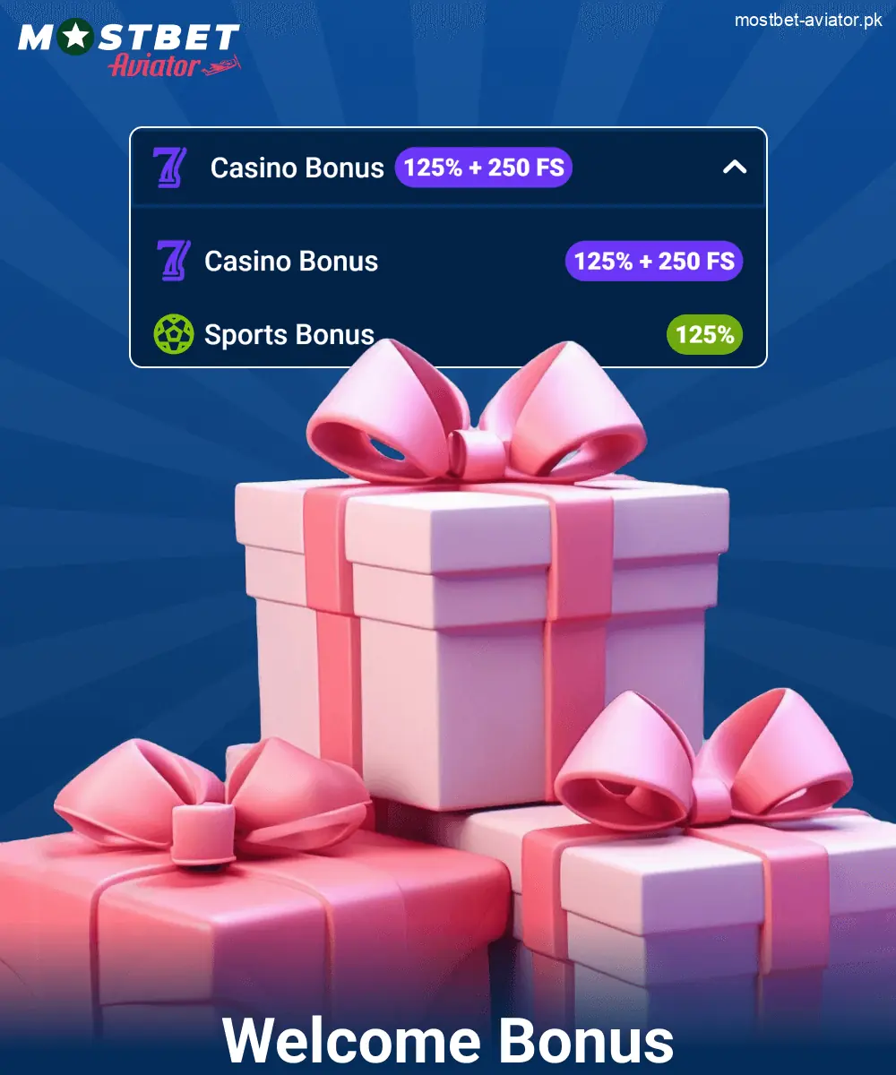 Mobile Bonus for Mostbet Aviator PK