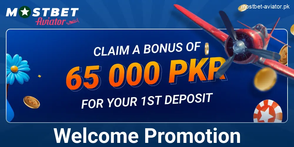 Bonus for New Pakistani Players in Mostbet Aviator